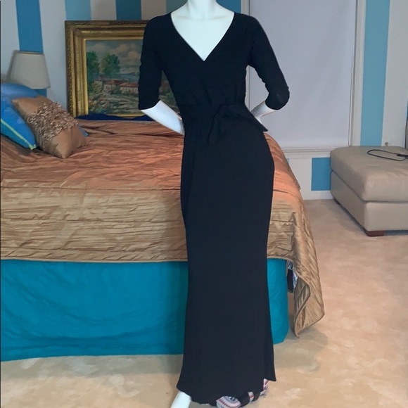 Ann Taylor Dresses & Skirts - Ann Taylor black jersey maxi dress